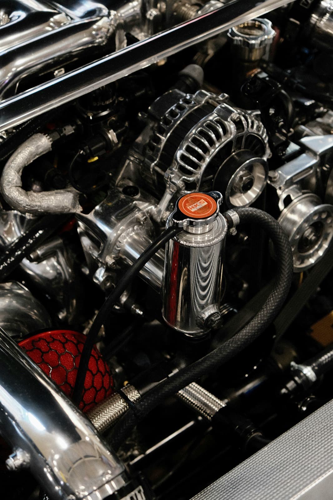 Precision engine bay - dealer-level equipment